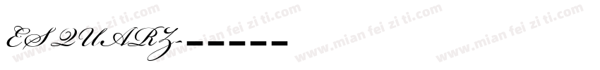 ES QUARZ字体转换